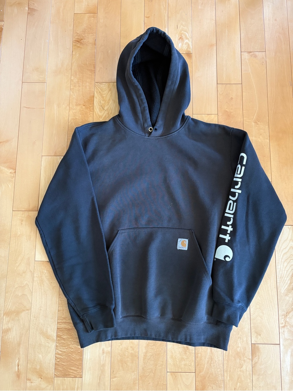 Carhartt Black sunfaded Hoodie